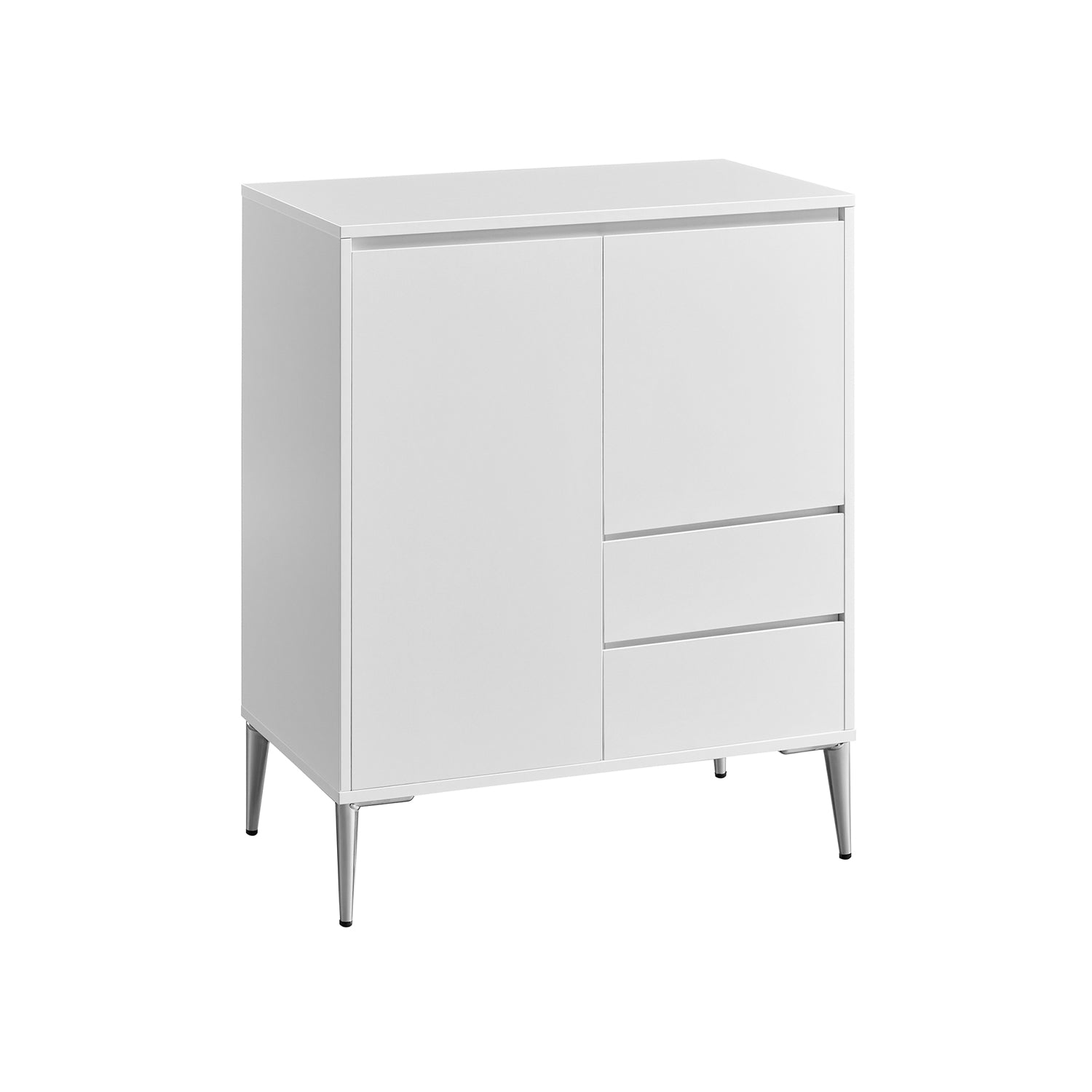 Sideboard – Wood – Modern Brown – Adjustable Shelves and Drawers