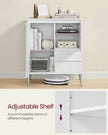 Sideboard – Wood – Modern Brown – Adjustable Shelves and Drawers