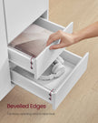 Sideboard – Wood – Modern Brown – Adjustable Shelves and Drawers