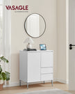 Sideboard – Wood – Modern Brown – Adjustable Shelves and Drawers