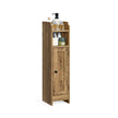 Bathroom Floor Cabinet – Engineered Wood – Honey Brown – Freestanding with Adjustable Shelves