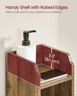 Bathroom Floor Cabinet – Engineered Wood – Honey Brown – Freestanding with Adjustable Shelves