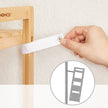 4-Tier Bamboo Shelving Unit – Bamboo – Natural – Versatile Storage Solution for Home Spaces