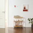 3-Tier Storage Shelf – Bamboo – Natural – Multifunctional Design for Hallway, Bathroom, Kitchen, Living Room