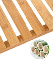 Bamboo Storage Stand Shelf – Bamboo – Natural – 3-Tier Design with Versatile Use