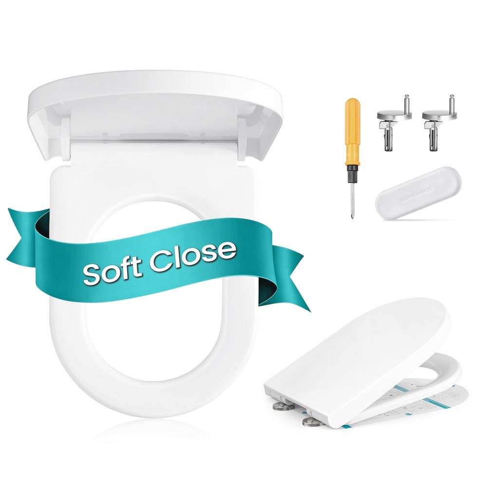 O-Shaped Toilet Seat - 17.4L - Duroplast - Soft-Close - Quick-Release