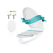 O-Shaped Heavy-Duty Toilet Seat - 17.5L - Duroplast - Soft Close - Quick-Release