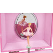 Musical Jewellery Box – Wood – Pink – Unicorn Theme with Pullout Drawer