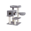 Cat Condo – Sisal & Plush – Beige – XXL Perch and Adjustable Units