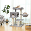 Cat Condo – Sisal & Plush – Beige – XXL Perch and Adjustable Units