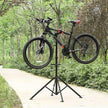 Bike Repair Stand – Steel – Black – Portable with Magnetic Tool Tray