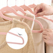 Set of 20 Velvet Hangers – Pink – Thin and Durable with 360° Swivel Hooks