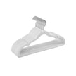 Velvet Hangars – Velvet – Cloud White – Non-Slip, 360° Swivel Hook, Space-Saving, Pack of 20