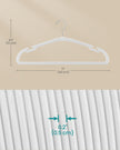 Velvet Hangers – Non-Slip – Rose Gold – Space Saving 50 Pack
