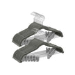 Set of 20 Velvet Hangers – Velvet – Grey – Adjustable Clips, Non-Slip, Heavy-Duty, Space-Saving