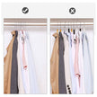 50-Pack Plastic Clothes Hangers – Grey – Thin Space Saving Design with Swivel Hook