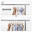 Heavy-Duty Plastic Clothes Hangers – Light and Dark Grey – Non-Slip Grip – Space-Saving Slim Profile – 360° Swivel Hooks - 30-Pack
