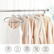 Coat Hangers – Plastic – Gray – Heavy-Duty, Non-Slip, Space-Saving, 360° Swivel Hook, 30-Pack