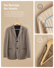 Wooden Coat Hangers – Maple Wood – Natural – 360 Degree Rotating with Skirt Notches and Trouser Bar