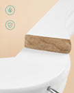 Wooden Clothes Hangers – Wood – White – Pack of 50 with Metal Hook and Anti-Slip Sleeve