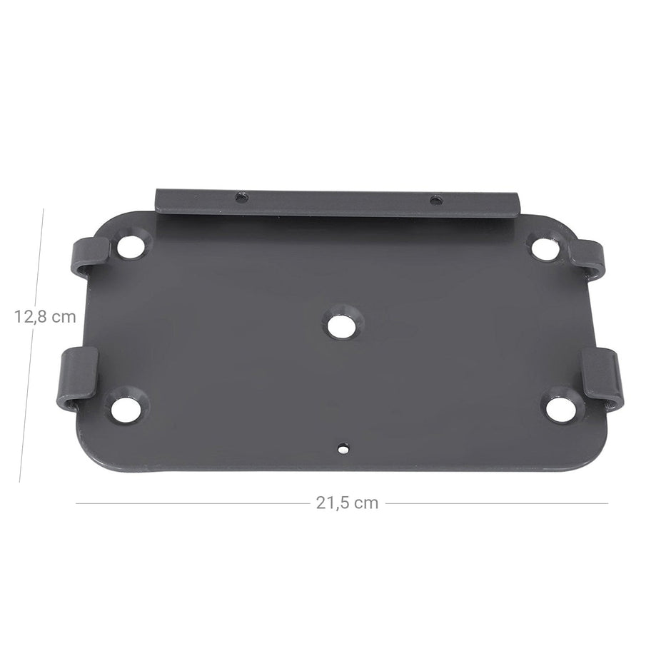 Metal Base – Steel – Silver – for Bilateral Awning Cassette