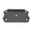 Metal Base – Steel – Silver – for Bilateral Awning Cassette