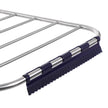 Clothes Drying Rack – Stainless Steel – Blue – Height-Adjustable Wings, Foldable Design