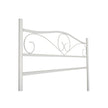 Coat Rack – Metal – Cream – Modular Design with Rail