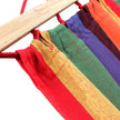 Portable Hammock – 70% Cotton – Multicolor – Includes Two Pillows, Supports 300 kg