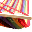 Portable Hammock – 70% Cotton – Multicolor – Includes Two Pillows, Supports 300 kg