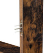 Floating Cube Shelves – Wood – Rustic Brown – Set of 3, Sizes 40/35/30 cm