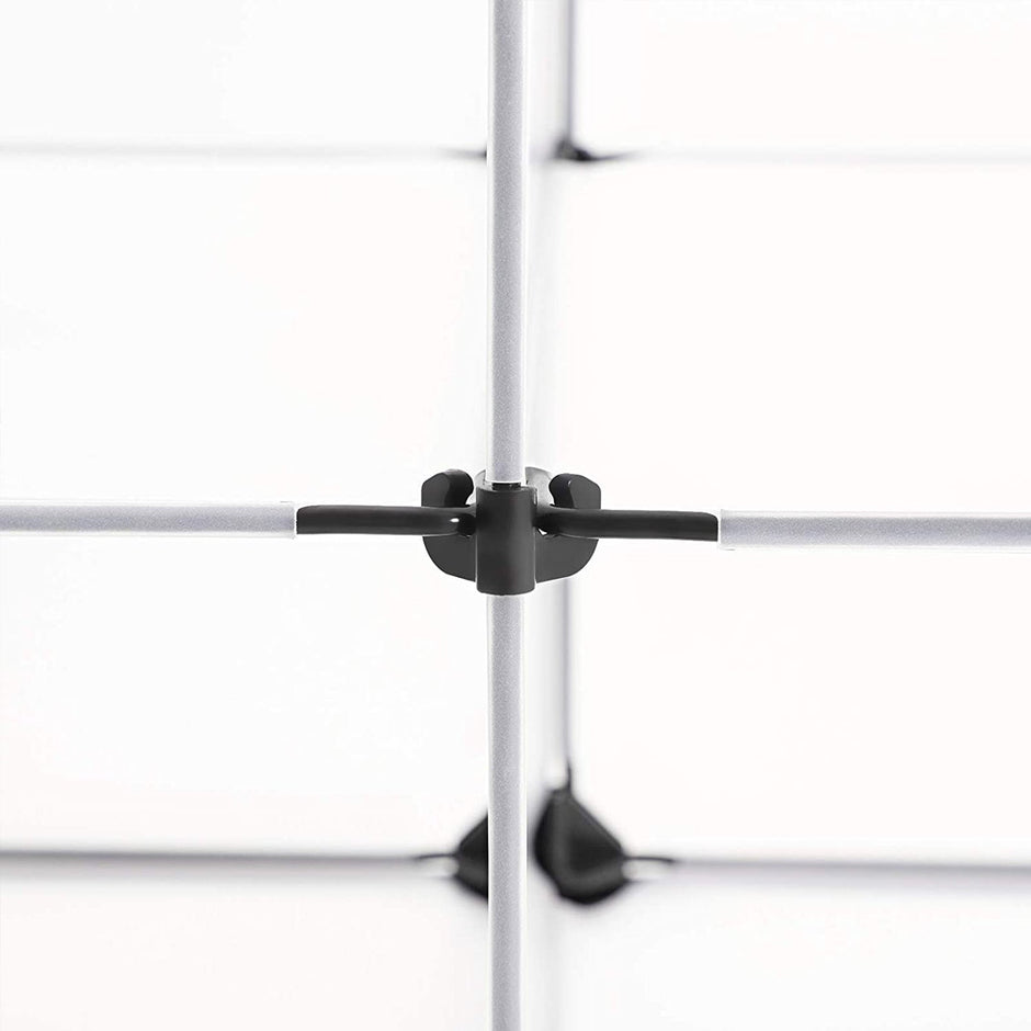 Cube Storage Unit – Plastic – White – Includes Dividers and Rubber Mallet