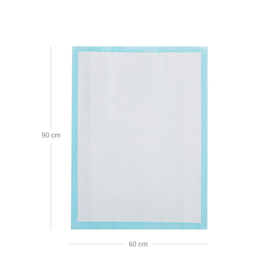 Disposable Pet Training Pads – Highly Absorbent 5-Layer Design – Leakproof Base – 60 x 90 cm – 55 Pack