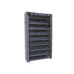 Shoe Rack – Fabric – Black – 10-Tier with Dustproof Cover, Holds Up to 40 Pairs