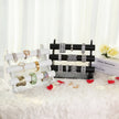 Jewellery Stand – Faux Leather – White – 3-Bar Organizer for Bracelets and Necklaces