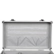 First Aid Medicine Case – ABS – Silver – Portable with Carry Handle and Strap