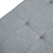 Storage Ottoman – Fabric – Light Grey – 120L Capacity, Flipping Lid