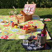 Picnic Blanket – Waterproof – Floral Pattern – Portable with Handle