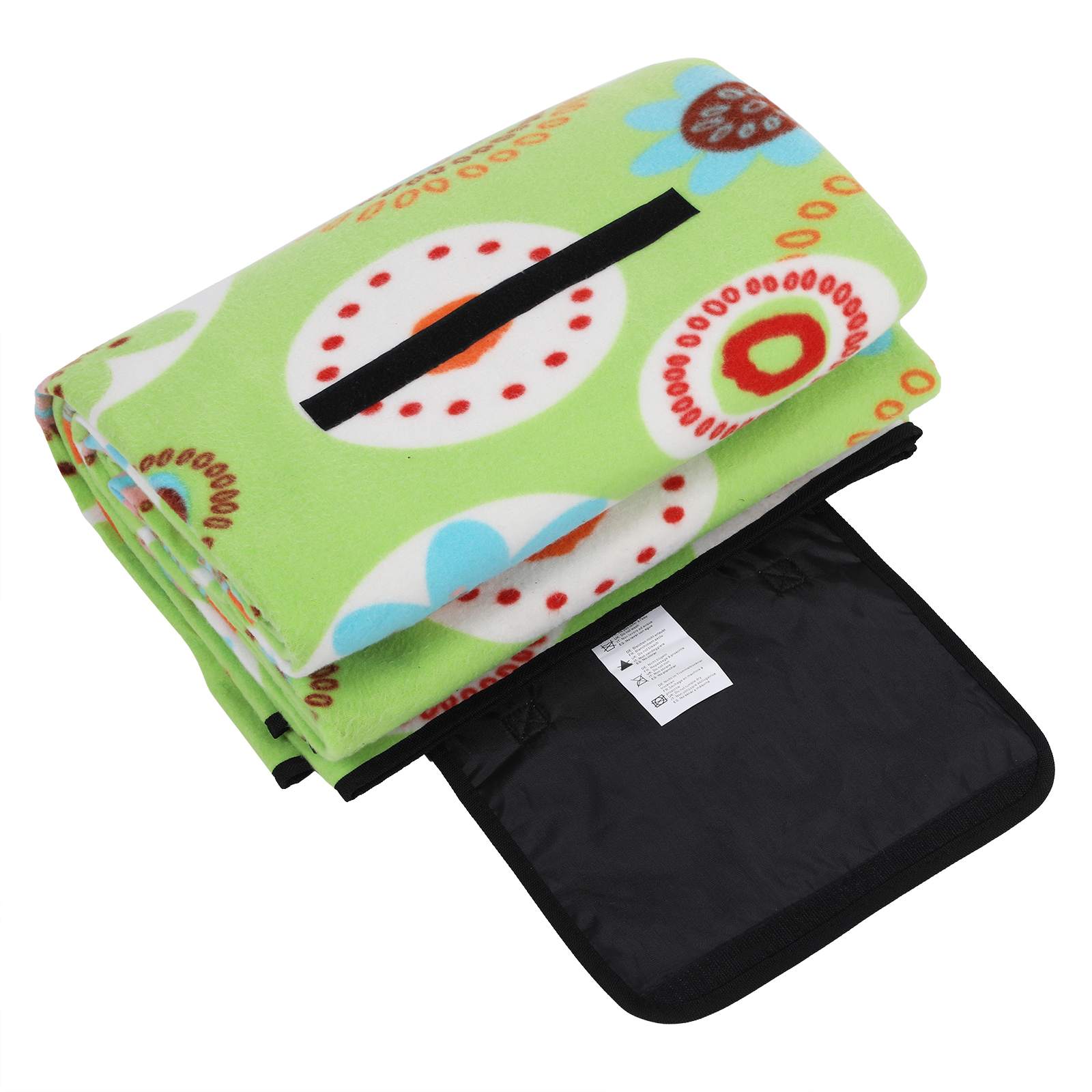 Picnic Blanket – Waterproof – Floral Pattern – Portable with Handle