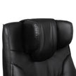 Executive Office Chair – PU Leather – Black – Foldable Headrest with Ergonomic Design