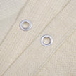 Balcony Terrace Privacy Protector – Water-Repellent Polyester – Smoky Grey – Includes Rope and Aluminium Eyelets