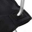 Set of 2 Folding Camping Chairs – Fabric – Dark Blue – Portable with Armrests and Cup Holder
