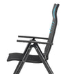 Folding Garden Chairs – Aluminium – Multi-Color – 8-Angle Reclining Backrest, Capacity 150 kg per Chair