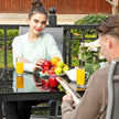 Folding Garden Chairs – Aluminium – Multi-Color – 8-Angle Reclining Backrest, Capacity 150 kg per Chair
