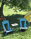 Foldable Beach Chair – 600D Oxford Fabric – Green – Robust Design, 140 kg Load Capacity