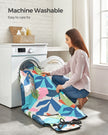 Picnic Blanket – Waterproof Fabric – Colourful Fern – Large 200 x 300 cm, Machine Washable, Foldable