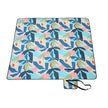 Folding Picnic Blanket – Waterproof – Multicolor Fern – Large Size 200 x 300 cm, Machine Washable