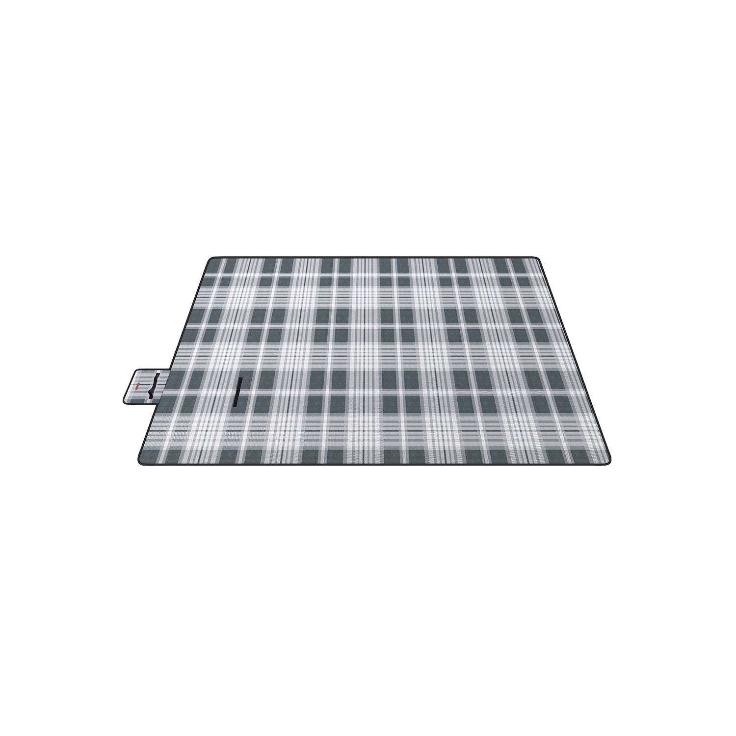 Picnic Blanket – Fabric – Grey and White – Extra Large 300 x 200 cm