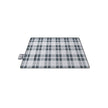 Picnic Blanket – Fabric – Grey and White – Extra Large 300 x 200 cm