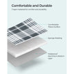 Picnic Blanket – Fabric – Grey and White – Extra Large 300 x 200 cm